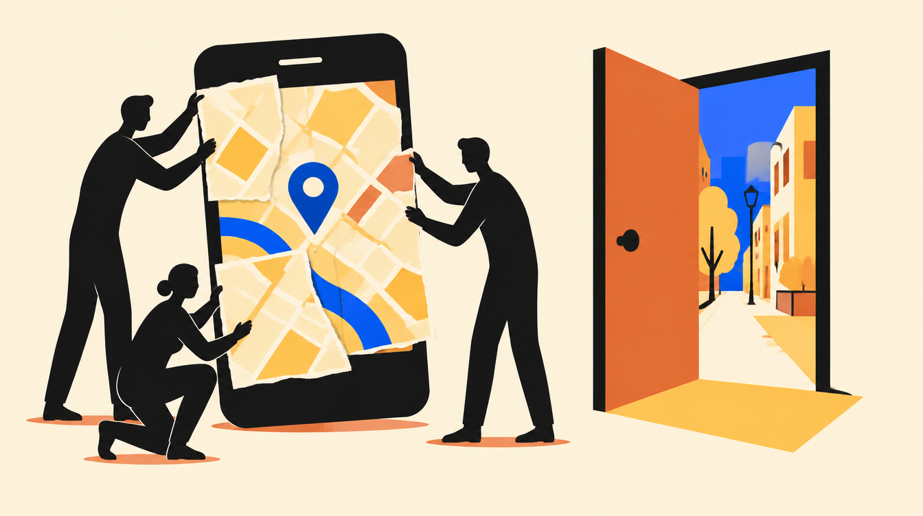 Ilustración editorial de DOING para la nota