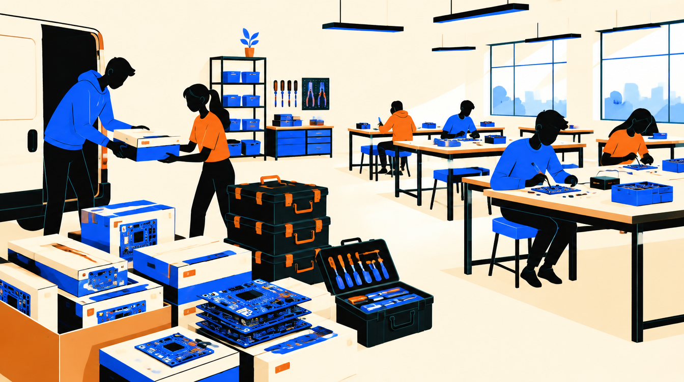 Ilustración editorial de DOING para la nota